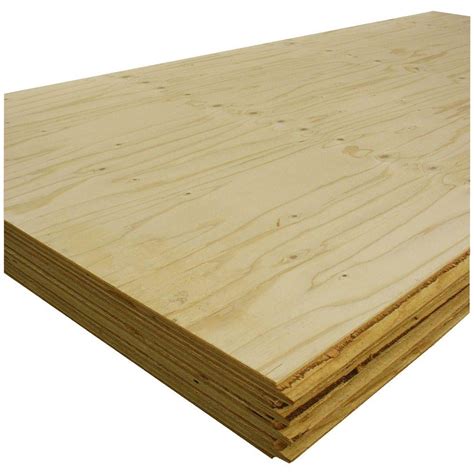 1 in plywood home depot